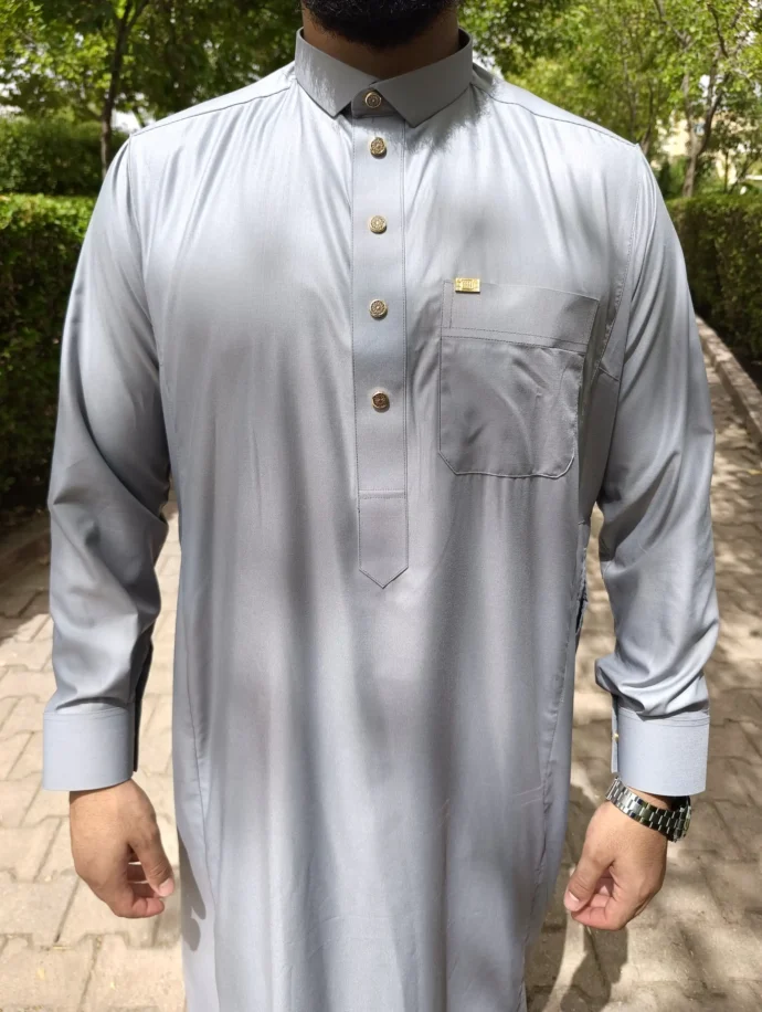 ⁦قميص جان مونش – كتان خريفي فاخر⁩ - الصورة ⁦2⁩