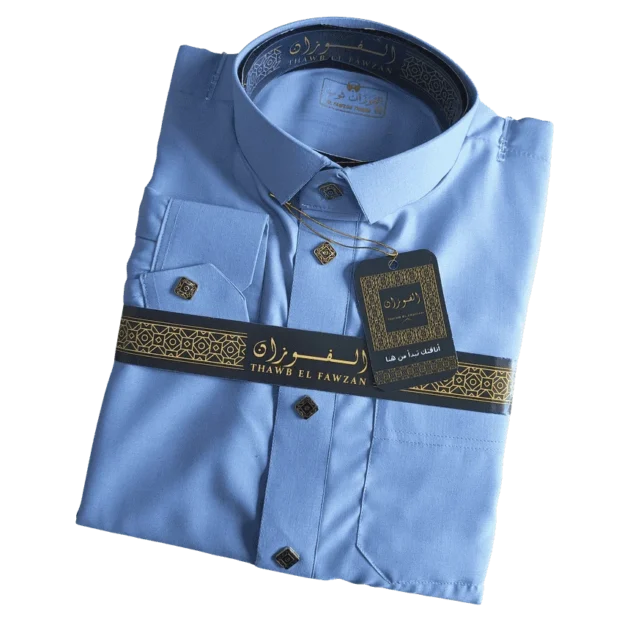 قميص الفوزان – تفصيل سعودي – كول شوميز – قماش خريفي