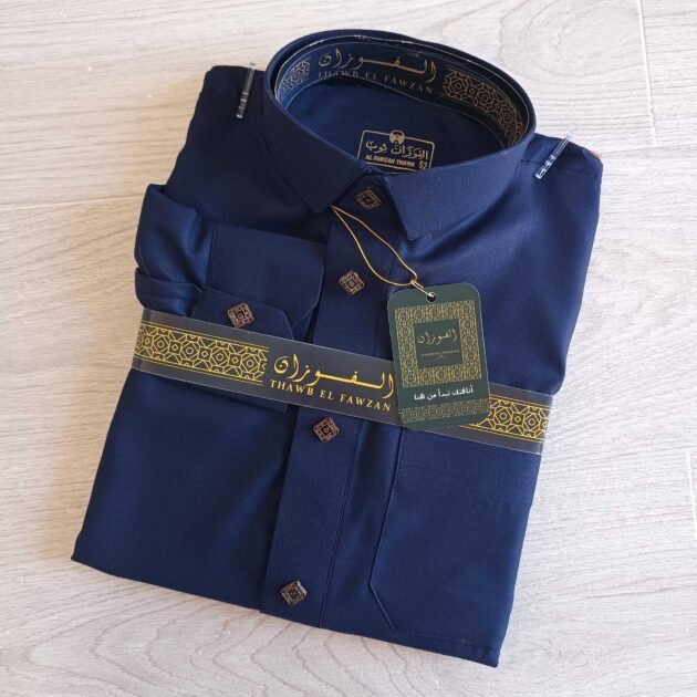 قميص الفوزان – تفصيل سعودي – كول شوميز – قماش خريفي